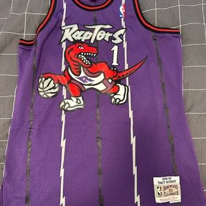 Men's Mitchell & Ness Swingman Jersey Toronto Raptors 1998-99 Tracy McGrad